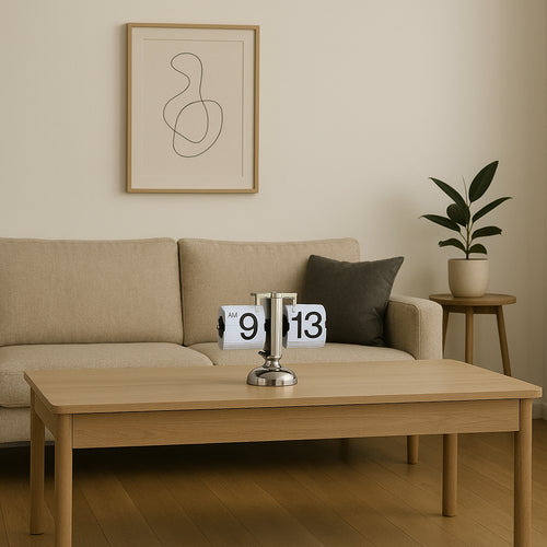 Minimalist Retro Flip Clock