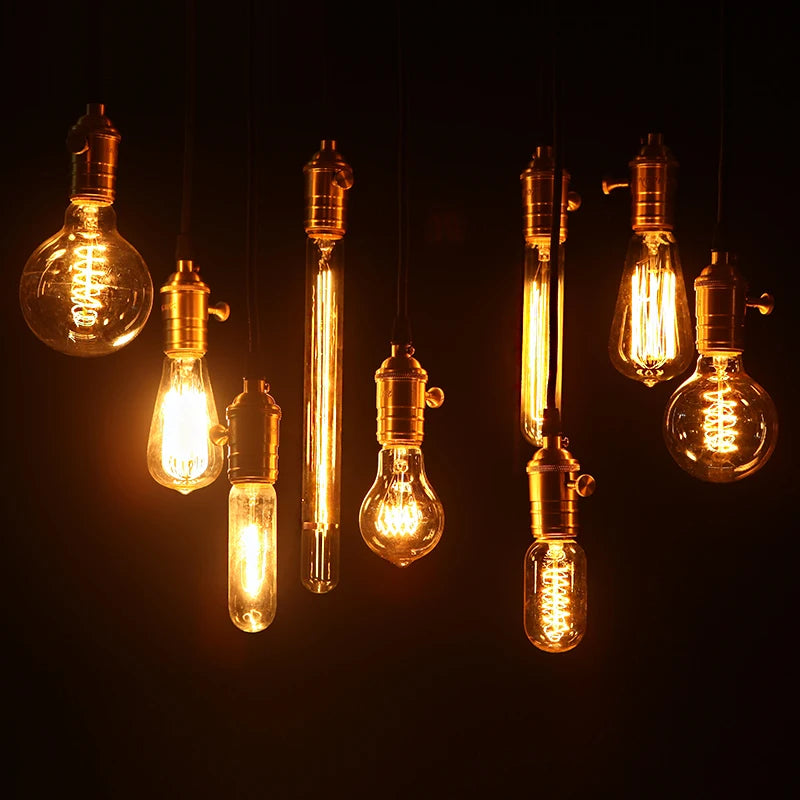 Dimmable  Light Bulb E27 40W 220V Retro Vintage  Bulb Incandescent Ampoule Bulbs Vintage  Lamp Retro Light
